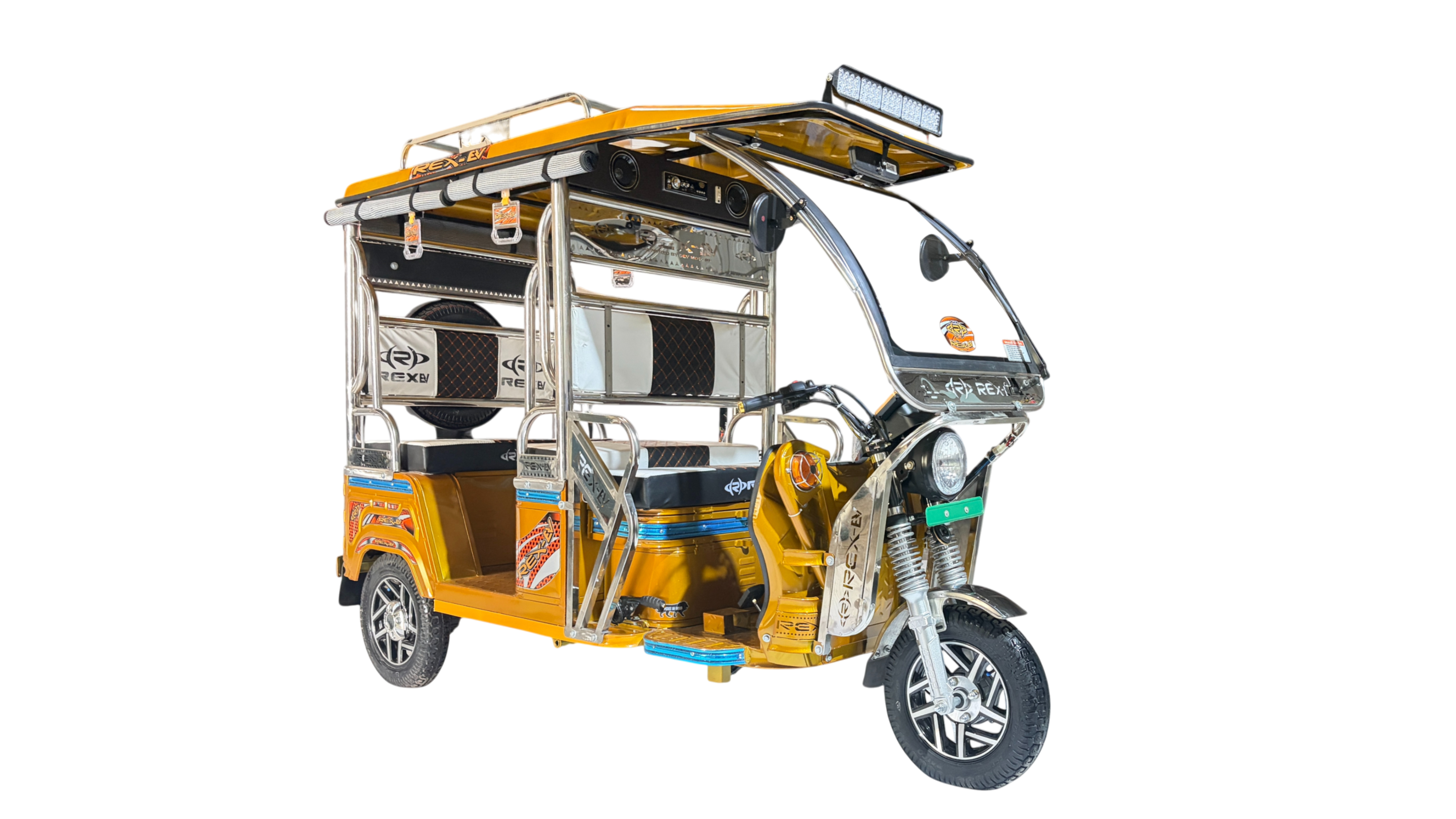 Rex EV RedE-Rickshaw